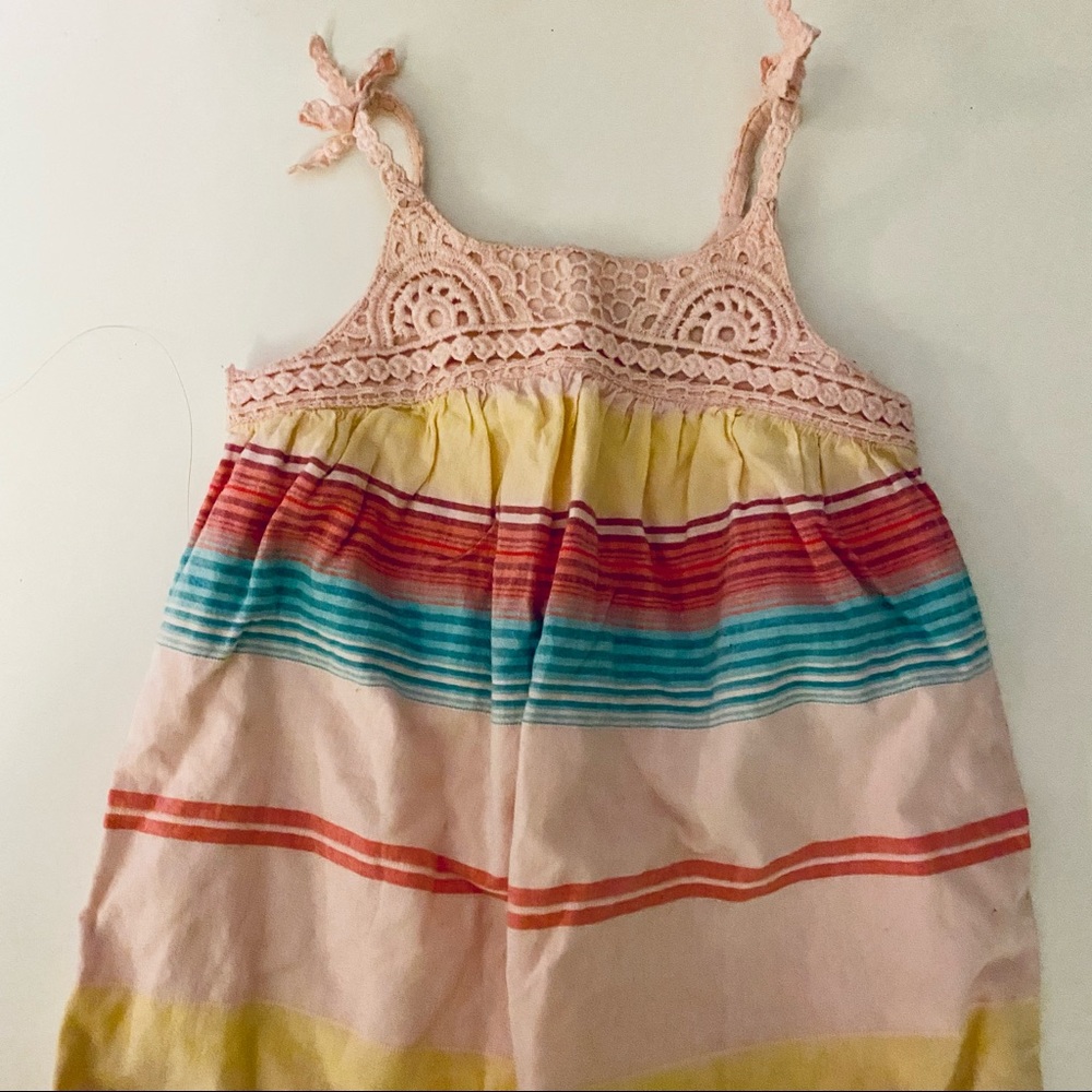 Baby Gap Crochet Detail Romper